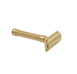 Edwin Jagger DE89 Gold Octagonal DE Razor (Closed Comb) main image
